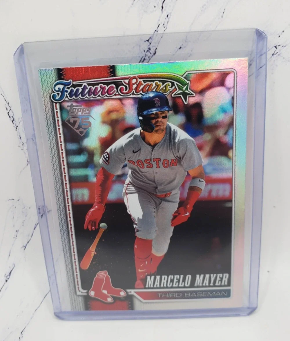 2026 Topps Series 1 Marcelo Mayer Future Stars Rainbow Foil Refractor RC #269